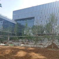 中外艺苑公司北京金融保险产业园施工细节之一