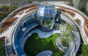 这样的下沉式景观，不错呦