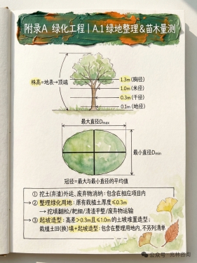 《园林绿化工程工程量计算标准》——绿化工程：绿地整理、移植、栽植都包含了什么