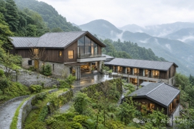 我用 Codex + GPT-Image2，完整生成了一套山间民宿设计