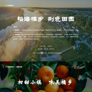 柑橘小镇怎么策划？一个3200亩的“产、学、研、游、创、教”六位一体农文旅案例 ...